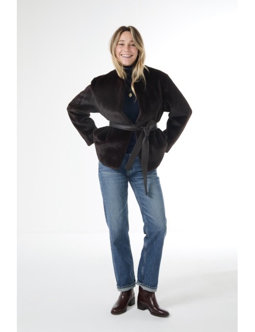 Manteau FABU - Brun