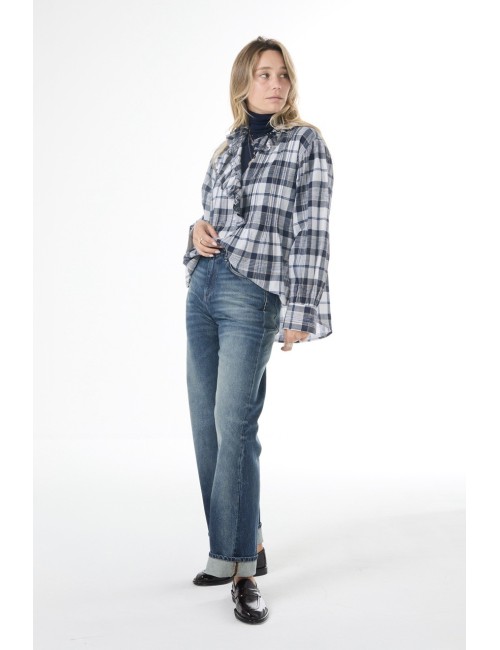 Chemise PHO - Carreaux bleus