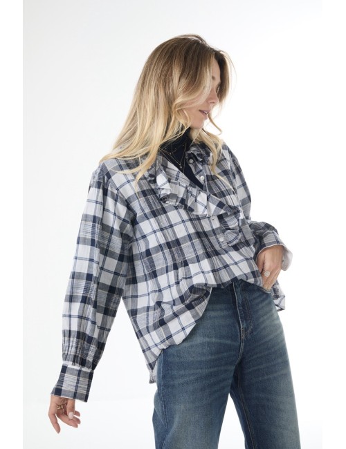 Chemise PHO - Carreaux bleus