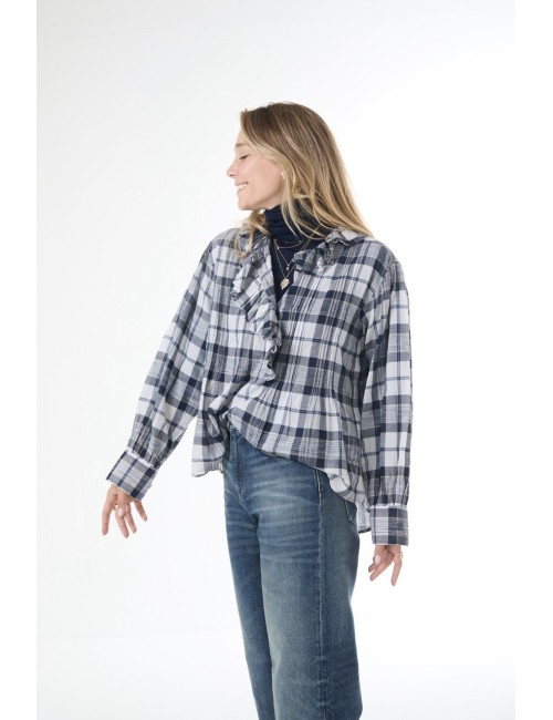 Chemise PHO - Carreaux bleus