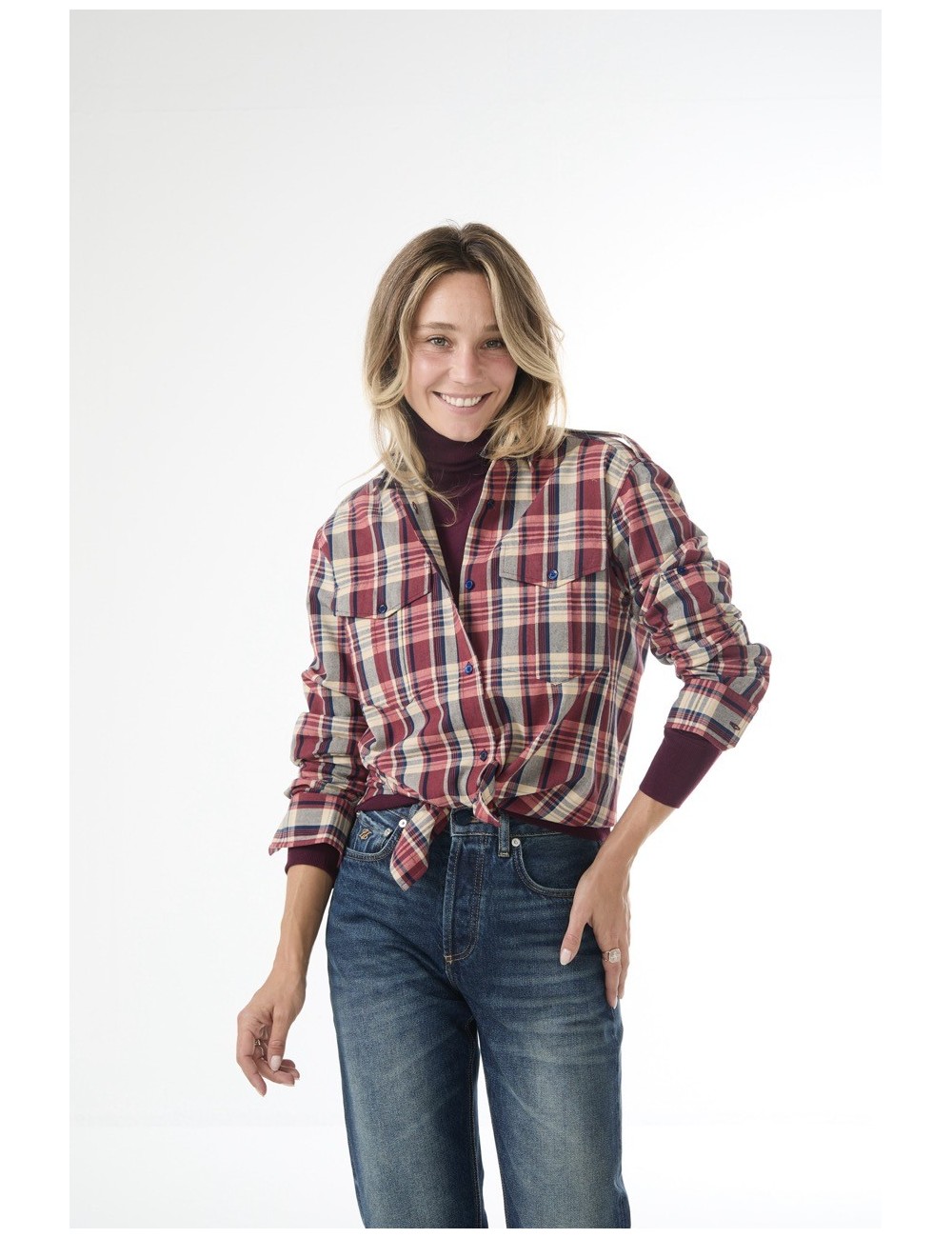 Chemise RANGERS - Carreaux rouges