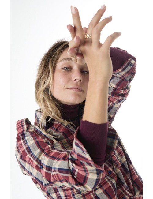 Chemise RANGERS - Carreaux rouges