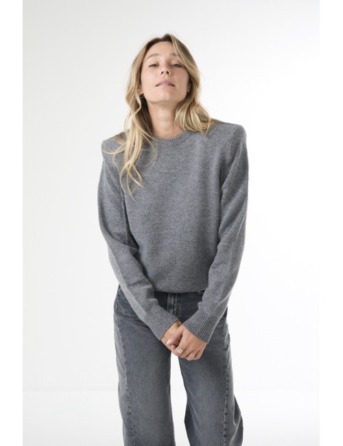 Pull AGRUME - Gris sombre