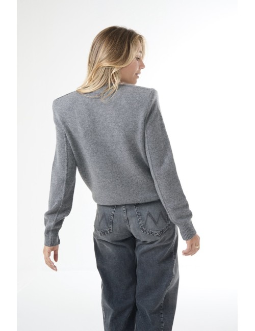 Pull AGRUME - Gris sombre