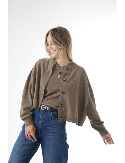 Cardigan DOUVE - Taupe