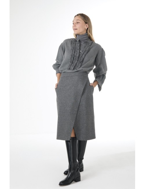 Jupe ACACIA - Gris clair