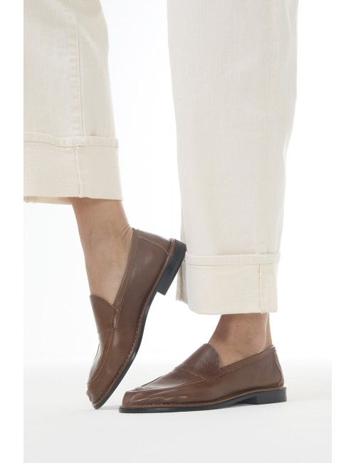 NOTO mocassins - Tobacco