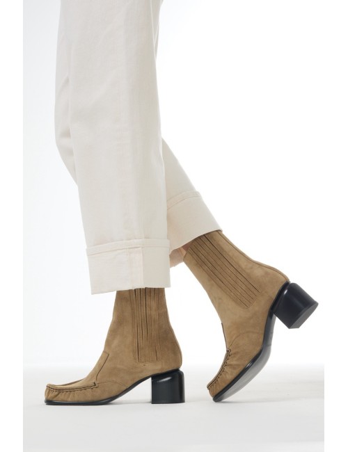 ROMY boots suedé - Sand