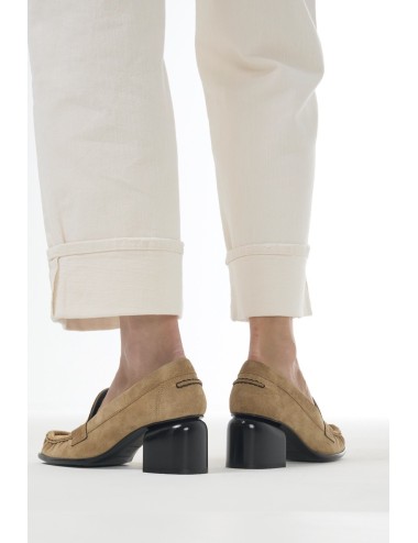 ROMY mocassins à talons - Sand