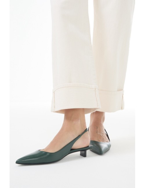 Escarpins Slingback STELLA - Dark green