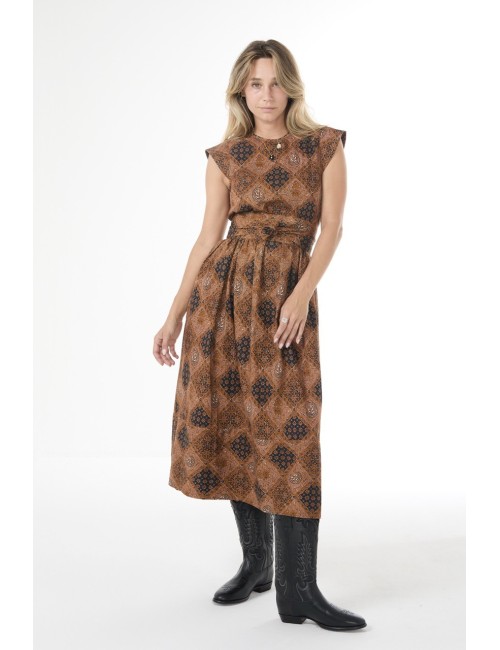 Robe TULSA - Imprimé Bandana Geo