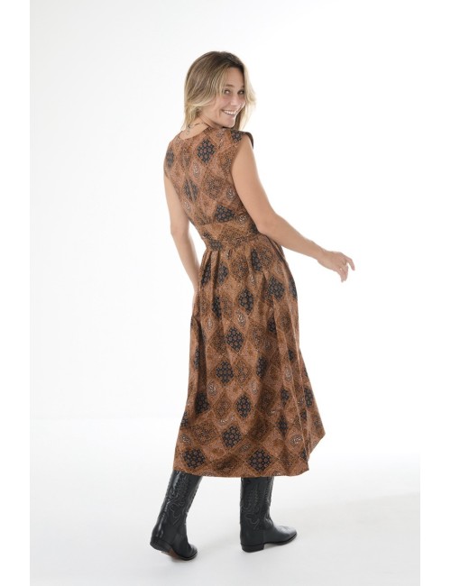 Robe TULSA - Imprimé Bandana Geo
