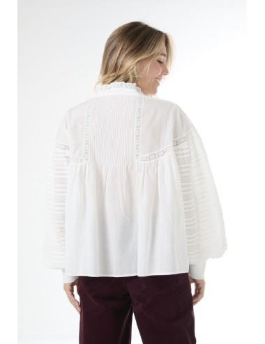 Blouse DAHLIA - Blanc