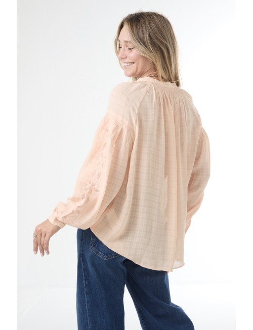 Blouse NIPOA - Pêche