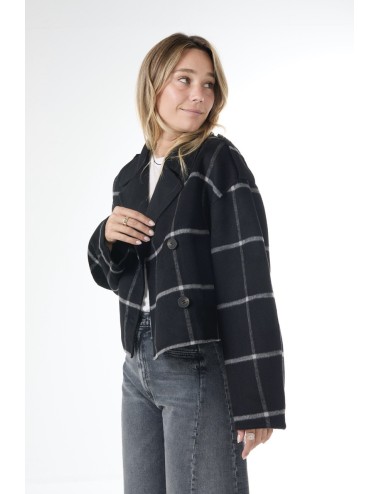 Veste BERAN - Noir / Blanc