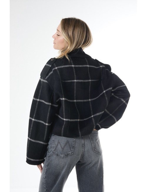 Veste BERAN - Noir / Blanc