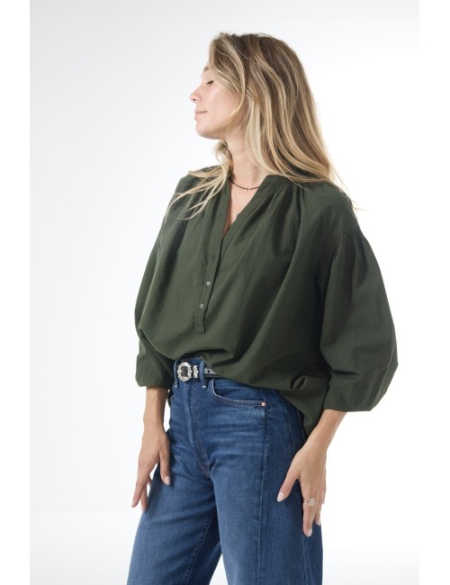 Blouse NIPOA - Vert foncé