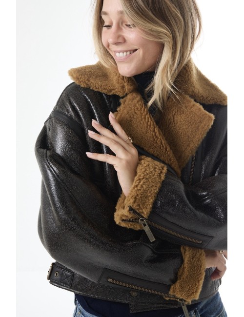Blouson FERNIE - Brun