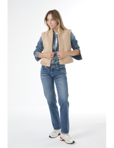 Gilet DAMAN - Biscuit