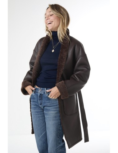 Manteau FERLY - Marron