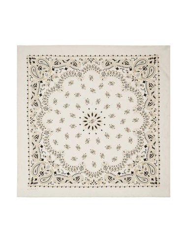 Bandana en soie - Crème