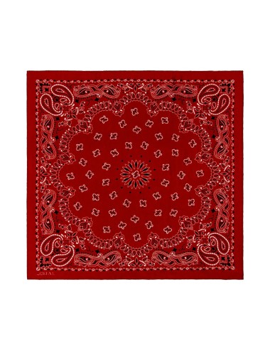 Bandana en soie - Rouge