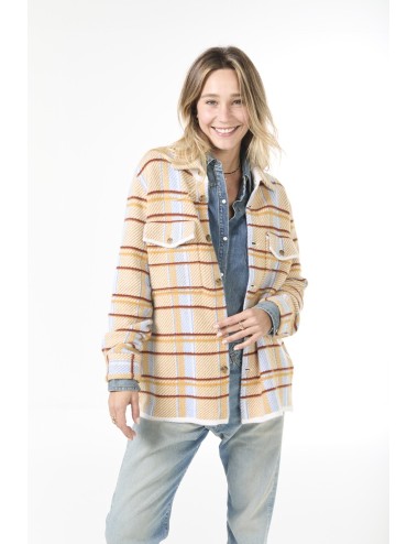 Veste PLAID WORK SHIRT - Curry