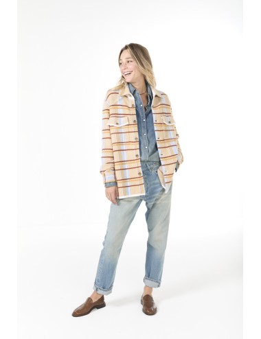 Veste PLAID WORK SHIRT - Curry