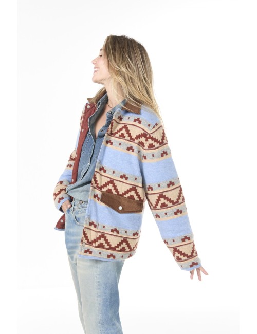 Veste WESTERN INDUSTRY - Heather Blue