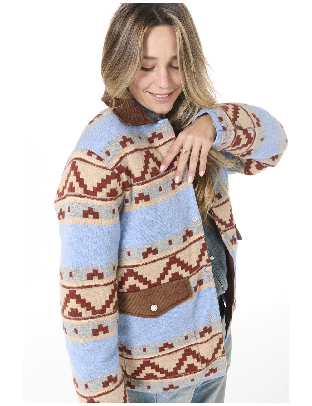 Veste WESTERN INDUSTRY - Heather Blue