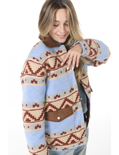 Veste WESTERN INDUSTRY - Heather Blue