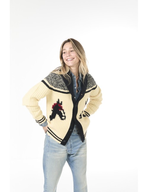 Cardigan RODEO - Butter