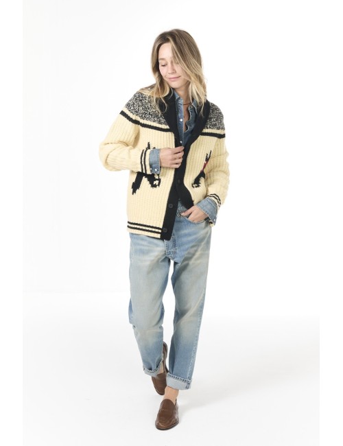 Cardigan RODEO - Butter