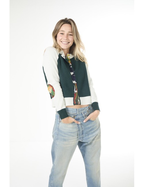 Cardigan court LORIENT - Mix Vert