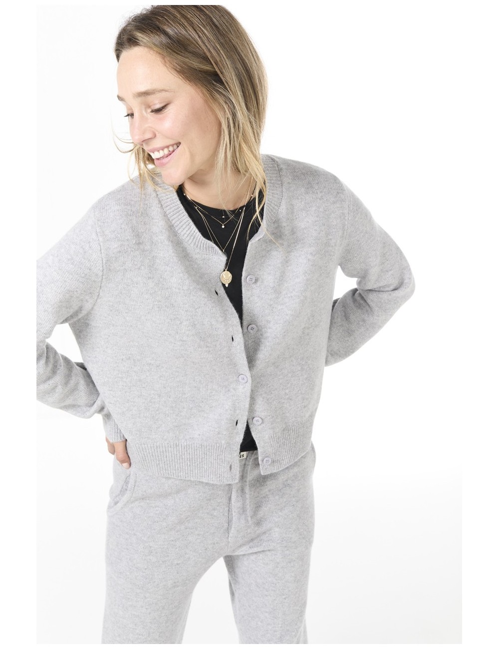 Cardigan MIRANDA - Gris