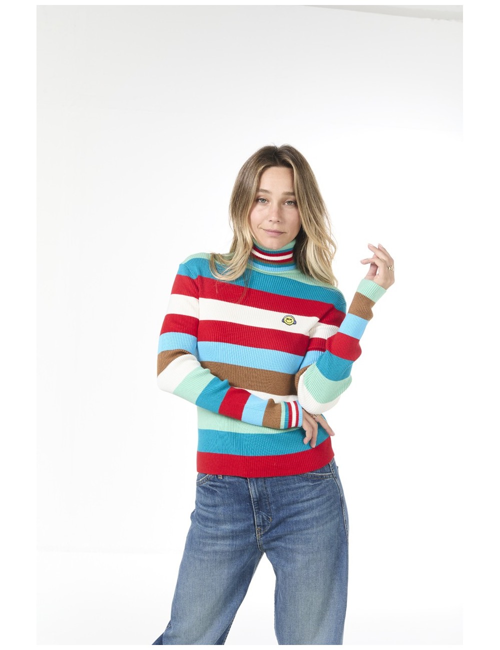 Pull col roulé BUNTING