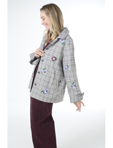 Veste 7XMR-41 - Carreaux gris