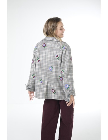 Veste 7XMR-41 - Carreaux gris