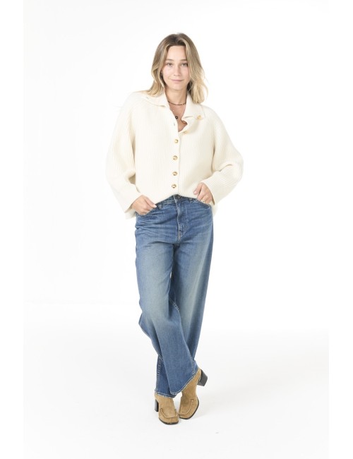 Cardigan DERYL - Ivoire
