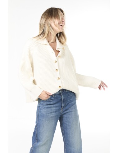 Cardigan DERYL - Ivoire