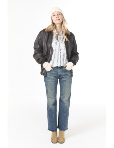 Veste Aviateur G1 - Marron