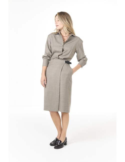 Robe BEATRICE - Taupe