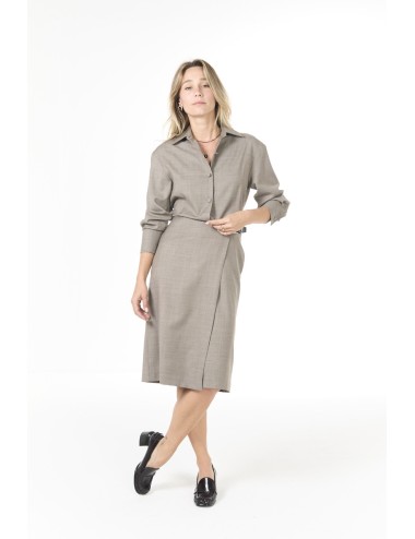 Robe BEATRICE - Taupe