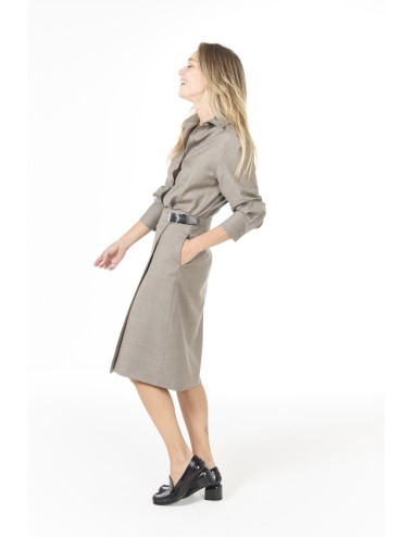 Robe BEATRICE - Taupe