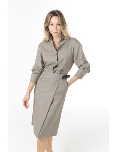 Robe BEATRICE - Taupe