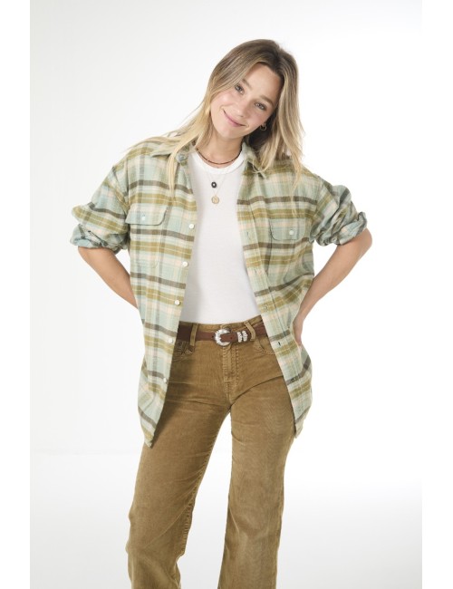 BOYFRIEND - Turquoise Plaid