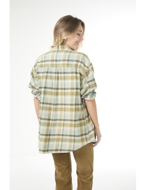 BOYFRIEND - Turquoise Plaid