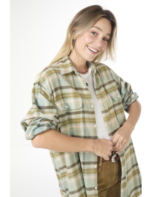 BOYFRIEND - Turquoise Plaid