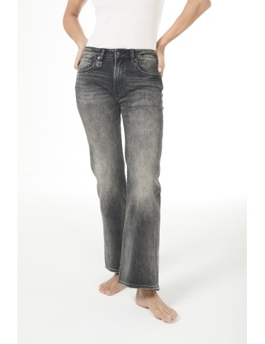 Jeans JOAN KICK FLARE - Kennet Black Stretch