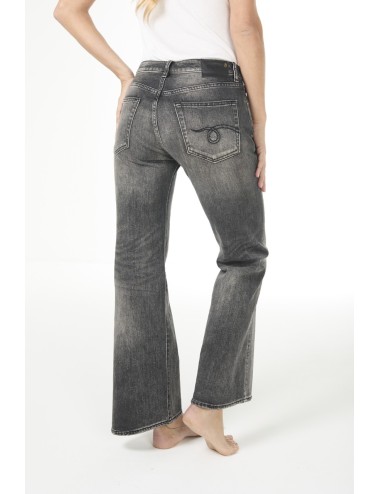 Jeans JOAN KICK FLARE - Kennet Black Stretch